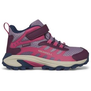 Merrell MOAB SPEED 2 MID A/C WTRPF Dětské outdoorové boty, fialová, velikost 35 obraz