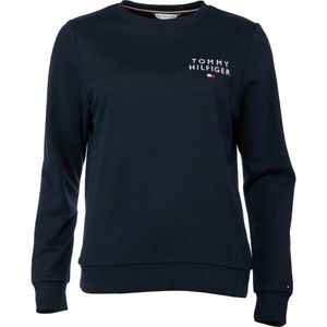 Tommy Hilfiger TH ORIGINAL-TRACK TOP Dámská mikina, tmavě modrá, velikost obraz