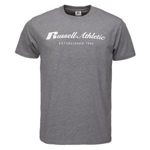 Russell Athletic T-SHIRT Pánské tričko, šedá, velikost obraz