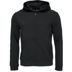 Calvin Klein PW - FULL ZIP HOODIE Pánská mikina, černá, velikost obraz