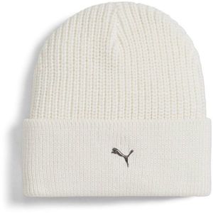 Puma METAL CAT BEANIE Zimní čepice, bílá, velikost obraz