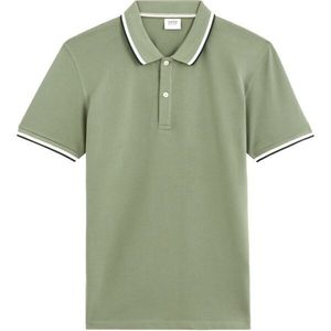 CELIO DECOLRAYEB Pánské polo tričko, khaki, velikost obraz