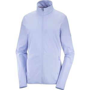 Salomon OUTRACK FULL ZIP MID W Dámská mikina, fialová, velikost obraz