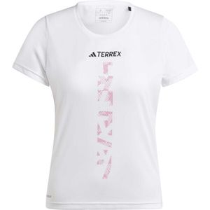 adidas TERREX AGRAVIC TRAIL RUNNNG T-SHIRT Dámské triko, bílá, velikost obraz