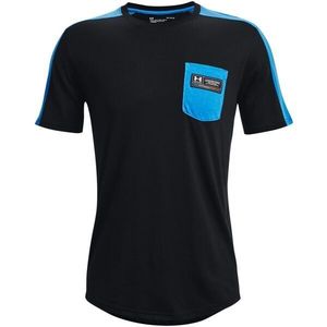 Under Armour POCKET TEE Triko s krátkým rukávem, černá, velikost obraz