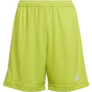 adidas ENTRADA 22 SHORTS Juniorské fotbalové šortky, reflexní neon, velikost obraz