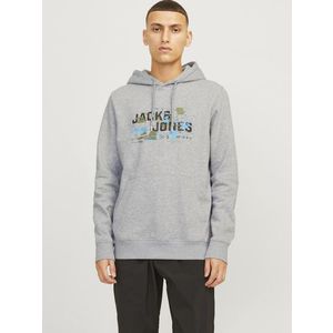 Jack & Jones Outdoor Mikina Šedá obraz