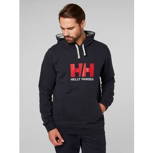 Helly Hansen HH Logo Hodie Mikina Modrá obraz