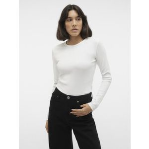 Vero Moda Chloe Triko Bílá obraz