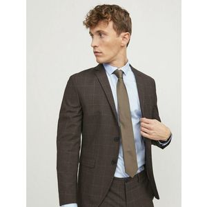 Jack & Jones Solid Kravata Hnědá obraz