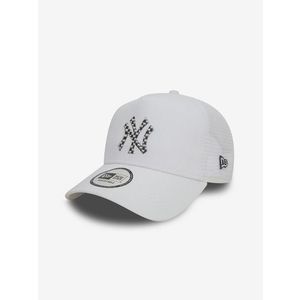 New Era New York Yankees Seasonal Infill A-Frame Trucker Kšiltovka Bílá obraz