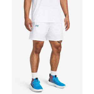 Under Armour UA Baseline Woven Kraťasy Bílá obraz