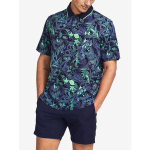 Under Armour UA Iso-Chill Edge Polo triko Modrá obraz