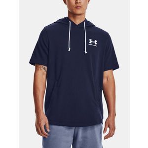 Under Armour UA Rival Terry LC SS HD Mikina Modrá obraz