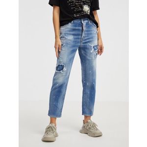 DSQUARED2 Jeans Modrá obraz