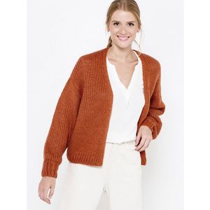 CAMAIEU Cardigan Oranžová obraz