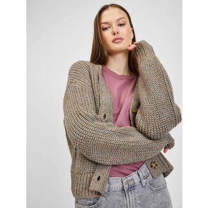 GAP Cardigan Hnědá obraz