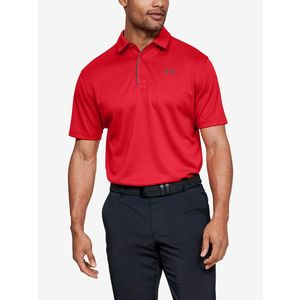 Under Armour Tech™ Polo triko Červená obraz