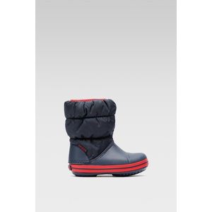 Kozačky Crocs WINTER PUFF BOOT T 14613-485 Materiál/-Croslite, Látka/-Látka obraz