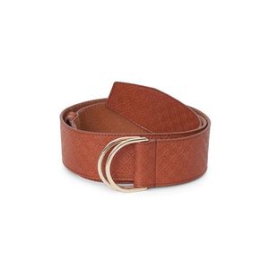 OPASEK GANT D1. ICON G WIDE WAIST BELT TAN BROWN obraz