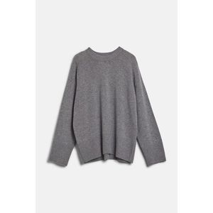 SVETR GANT CASHMERE C-NECK GREY MELANGE obraz