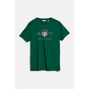 TRIČKO GANT ARCHIVE SHIELD SS T-SHIRT WILD GREEN obraz