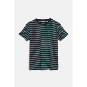 TRIČKO GANT STRIPED SS T-SHIRT EVENING BLUE obraz