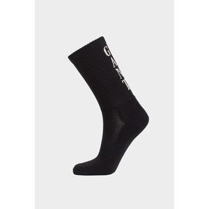 PONOŽKY GANT LOGO SPORT SOCKS EBONY BLACK obraz