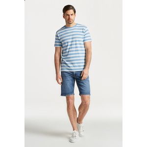 ŠORTKY GANT ARLEY GANT JEANS SHORTS MID BLUE BROKEN IN obraz