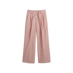 KALHOTY GANT REL WIDE LEG PANT DUSTY ROSE obraz