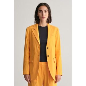 SAKO GANT REG STRETCH LINEN BLAZER MEDAL YELLOW obraz