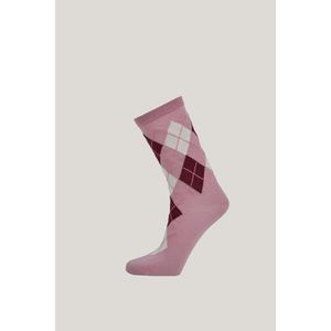 PONOŽKY GANT ARGYLE SOCKS DUSTY PINK obraz