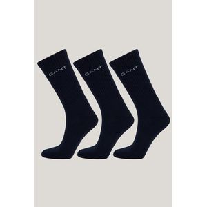 PONOŽKY 3-PACK GANT SOCKS 3-PACK modrá obraz