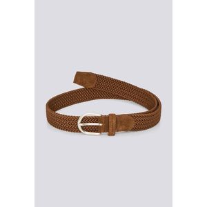 OPASEK GANT ELASTIC BRAID BELT ROASTED WALNUT obraz