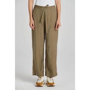 KALHOTY GANT REL TIE WAIST PANTS DRIED CLAY obraz