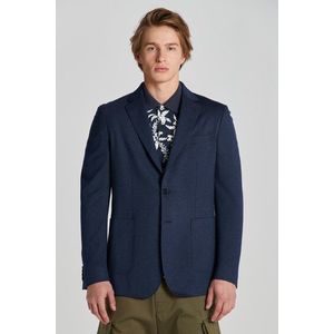 SAKO GANT SLIM JERSEY BLAZER MARINE obraz