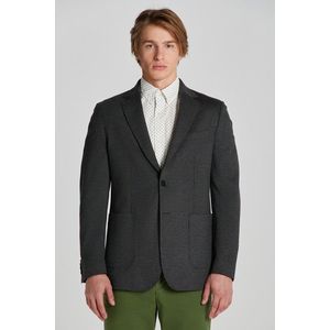 SAKO GANT SLIM JERSEY BLAZER DARK GRAPHITE obraz