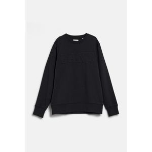 MIKINA GANT EMBOSSED C-NECK SWEAT BLACK obraz