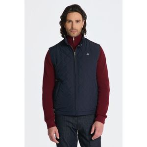 VESTA GANT QUILTED WINDCHEATER VEST EVENING BLUE obraz