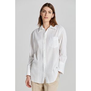 KOŠILE GANT REL SEERSUCKER STRIPE SHIRT WHITE obraz