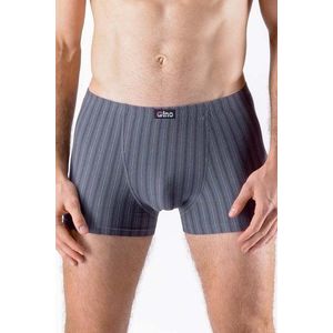 Pánské boxerky Gina 73131P - Modal Tmavě šedá-zelená XL-2XL obraz