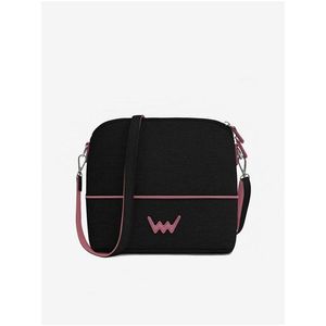 Černá dámská crossbody kabelka Vuch Cara Canva Black obraz