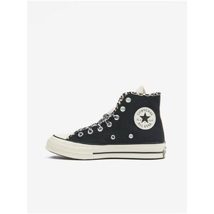 Černé kotníkové tenisky Converse Chuck 70 obraz