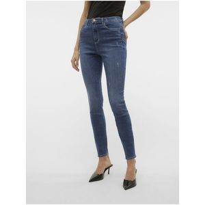 Modré skinny džíny VERO MODA Sophia obraz