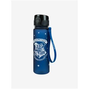 Modrá tritanová láhev na pití harry potter bradavice, 500 ml Baagl obraz