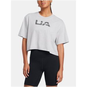 Dámské tričko Under Armour UA W BOXY CROP BRANDED SS obraz