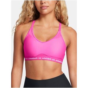 Růžová podprsenka Under Armour Armour HeatGear Bra obraz