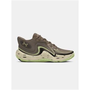 Unisexové boty Under Armour UA Spawn 6 Mid CAMO obraz