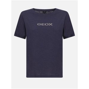 Tmavě modré dámské tričko Geox T-shirt obraz