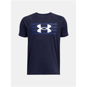 Chlapecké tričko Under Armour UA B TECH WM LOGO SS obraz